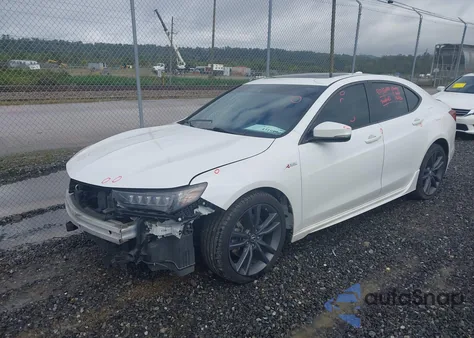 2018 Acura Tlx Tech A-Spec Pkgs from USA, damaged, VIN 19UUB3F67JA006528